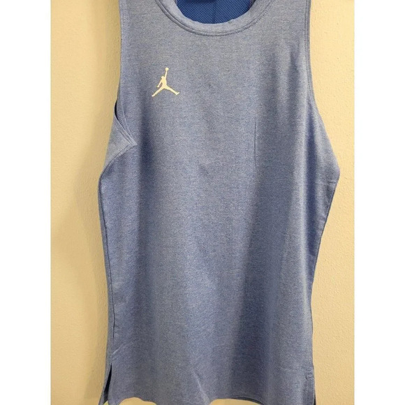 MENS JORDAN NORTH CAROLINA BLUE - XSMALL -XS TRAINING TANK TOP - NEW WITH TAGS - Picture 3 of 8